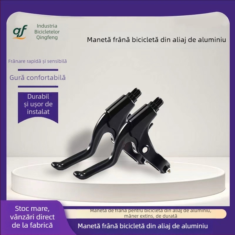 Levier de frână pentru bicicletă de munte, aliaj de aluminiu ultraușor, frânare mecanică, model sc-01, Qingfeng