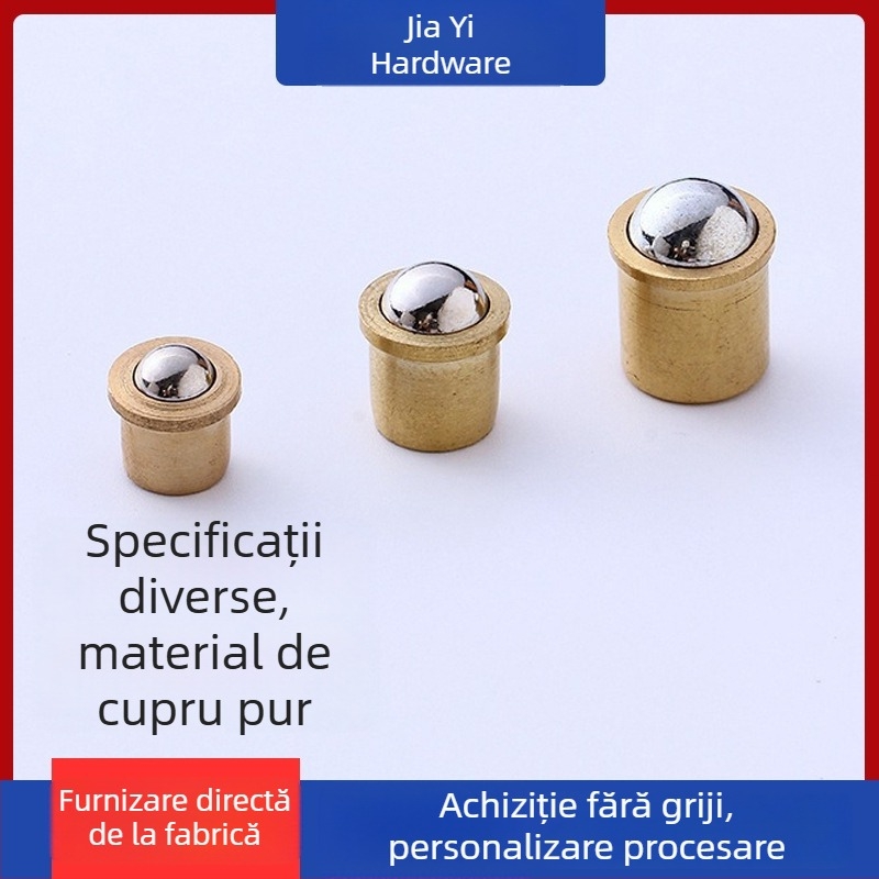 Mărgele tactile din cupru pentru uși, montaj pe perete, model Copper touch beads, stil New Chinese style