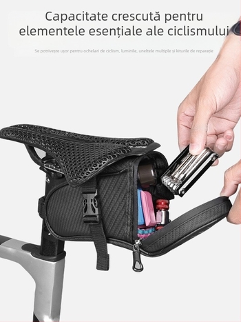 Geantă posterioară pentru bicicletă cu set portabil de unelte pentru MTB și biciclete de drum (Material: poliester; Marcă: Yiquan; Funcție: Depozitare; Origine: China)