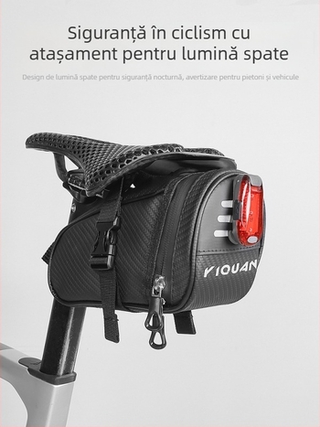 Geantă posterioară pentru bicicletă cu set portabil de unelte pentru MTB și biciclete de drum (Material: poliester; Marcă: Yiquan; Funcție: Depozitare; Origine: China)