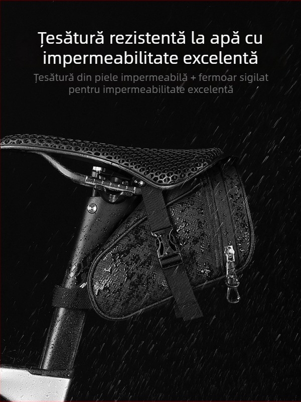 Geantă posterioară pentru bicicletă cu set portabil de unelte pentru MTB și biciclete de drum (Material: poliester; Marcă: Yiquan; Funcție: Depozitare; Origine: China)