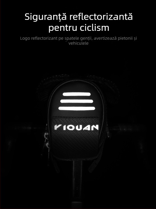 Geantă posterioară pentru bicicletă cu set portabil de unelte pentru MTB și biciclete de drum (Material: poliester; Marcă: Yiquan; Funcție: Depozitare; Origine: China)