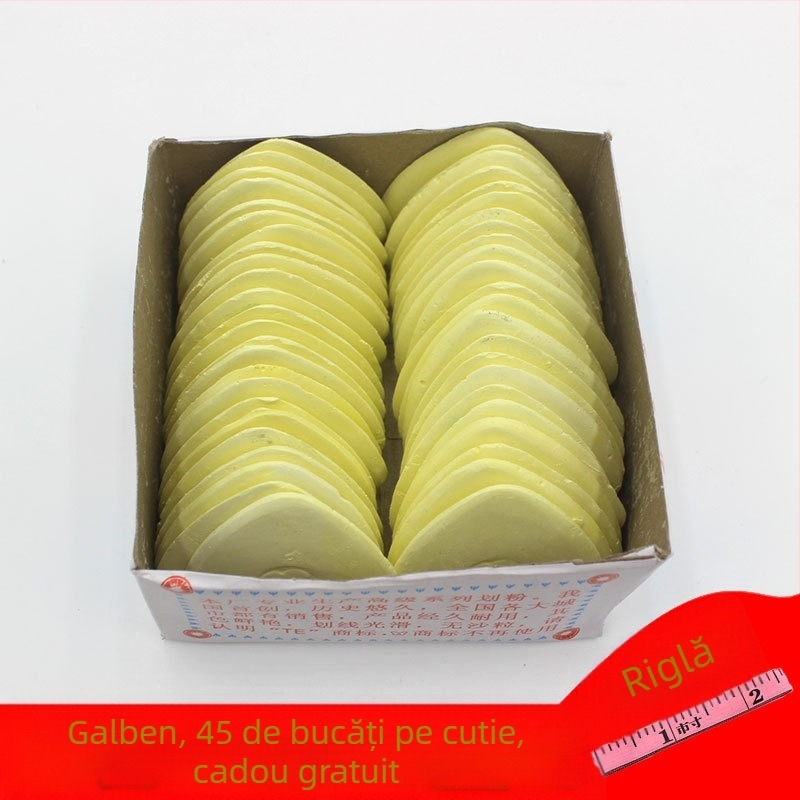 Pulbere de marcare pentru croitorie, linii invizibile, dispare la temperatură înaltă, stil chinoiserie