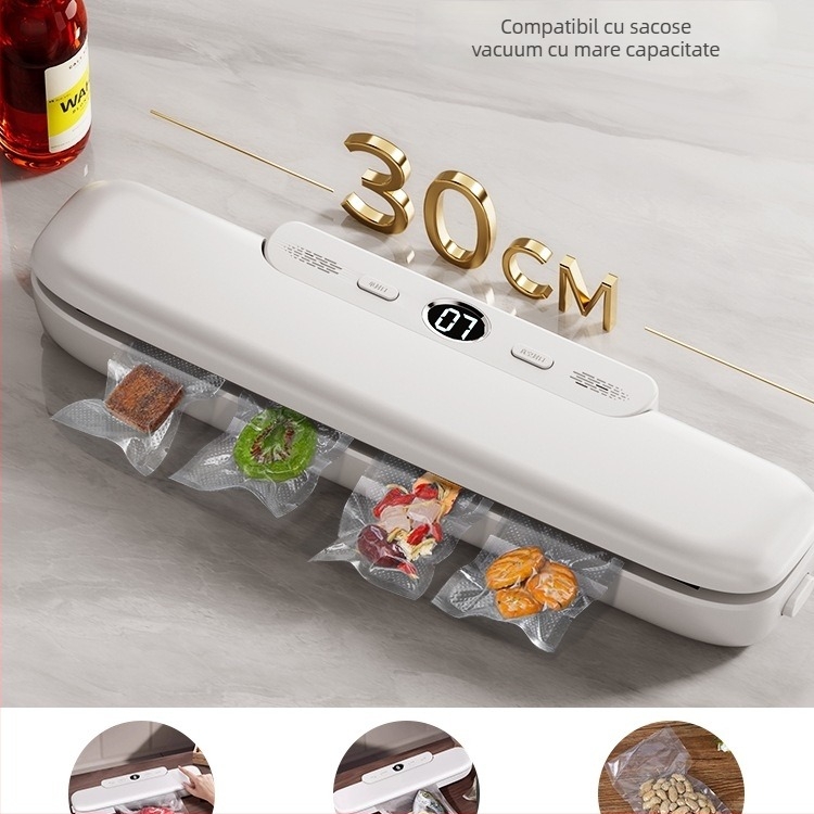 Mașină de sigilat cu vid Luyao pentru pungile de alimente — Luyao, uz casnic, ambalare în vid pentru prospețime