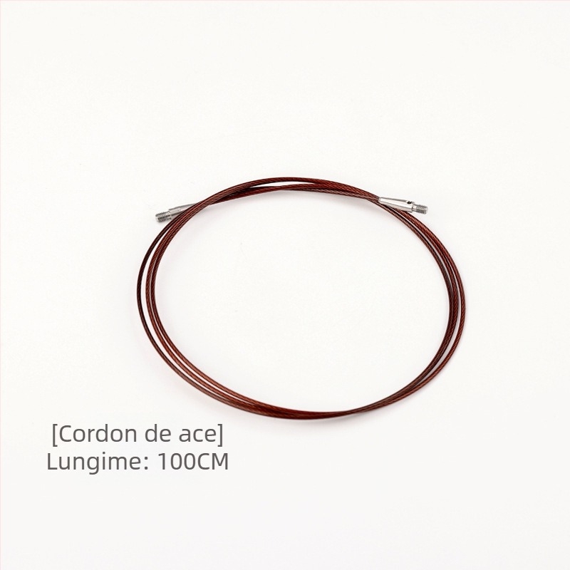 Ace circulare din lemn de abanos, lucrate manual, pentru tricotat pulovere, stil modern (Cod: 6511002741999)