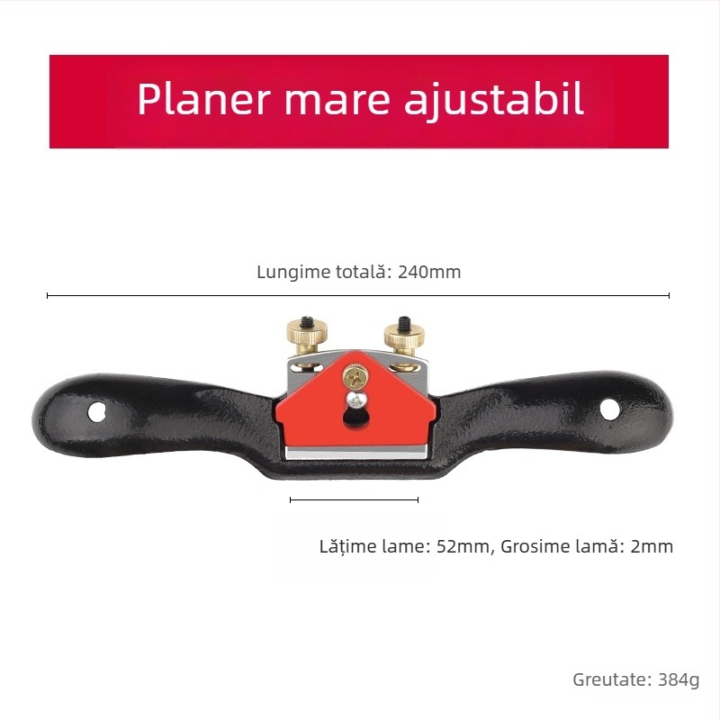 Planer manual pentru prelucrarea lemnului - planer pentru tâmplărie, unealtă manuală (Origine: Consultați serviciul pentru clienți; Varietate: Consultați serviciul pentru clienți; Brand: Altul)