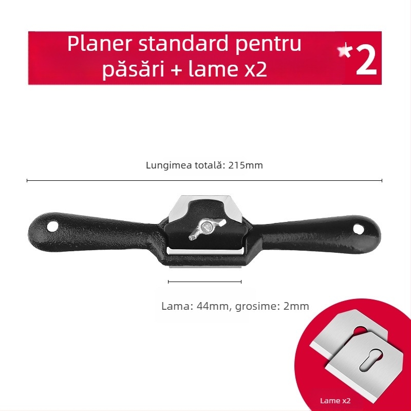 Planer manual pentru prelucrarea lemnului - planer pentru tâmplărie, unealtă manuală (Origine: Consultați serviciul pentru clienți; Varietate: Consultați serviciul pentru clienți; Brand: Altul)
