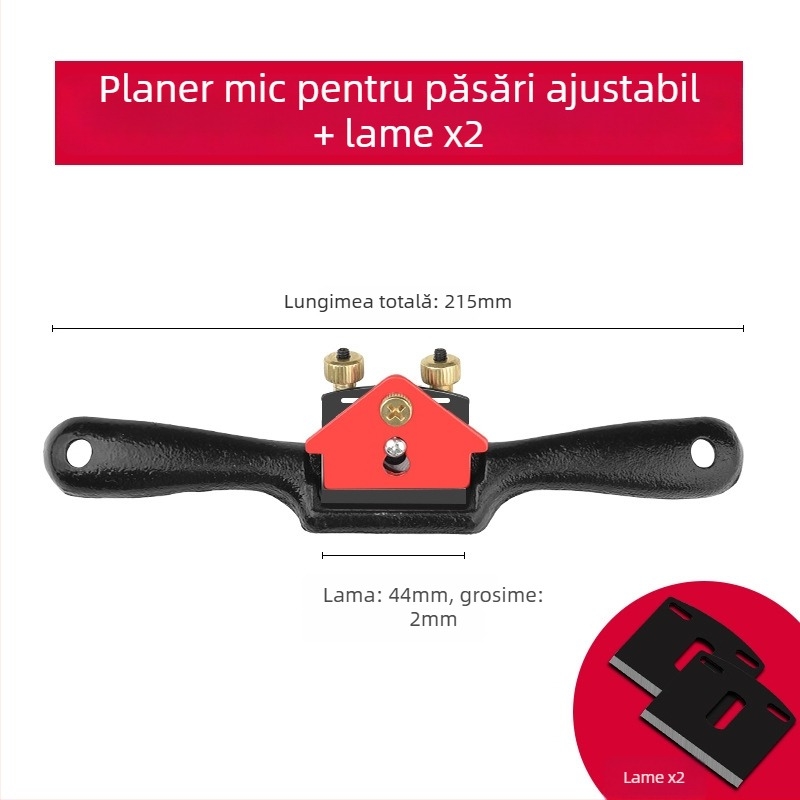 Planer manual pentru prelucrarea lemnului - planer pentru tâmplărie, unealtă manuală (Origine: Consultați serviciul pentru clienți; Varietate: Consultați serviciul pentru clienți; Brand: Altul)