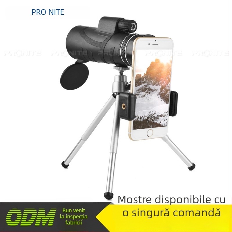 PRONITE Bonai 10x42 HD monocular telescope pentru sport și activități în aer liber