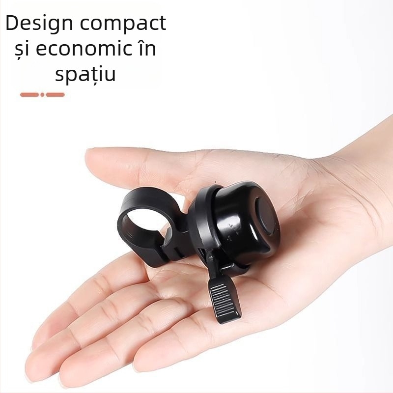 Claxon pentru bicicletă, oțel inoxidabil, New Arrival, Compatibilitate universală, Volum înalt