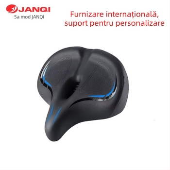 Șa de bicicletă JANQI Anqi AQ-8029-4 pernă sferică, burete cu densitate înaltă, compatibilă cu biciclete standard
