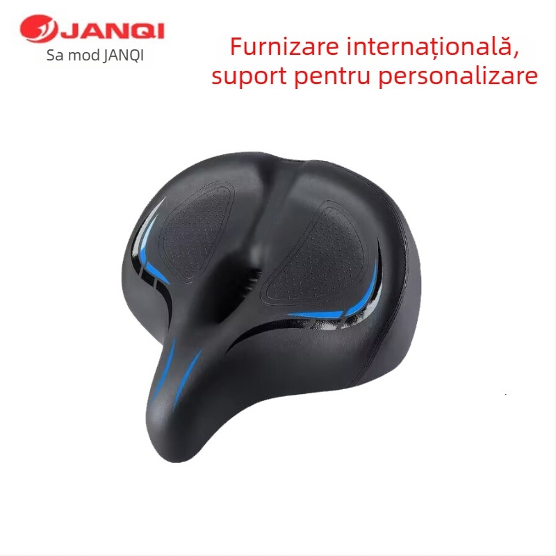 Șa de bicicletă JANQI Anqi AQ-8029-4 pernă sferică, burete cu densitate înaltă, compatibilă cu biciclete standard