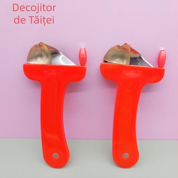 Nakagawa Cuțit pentru tăiței – Cap din oțel inoxidabil, mâner din plastic, stil modern minimalist, lansare primăvara 2021