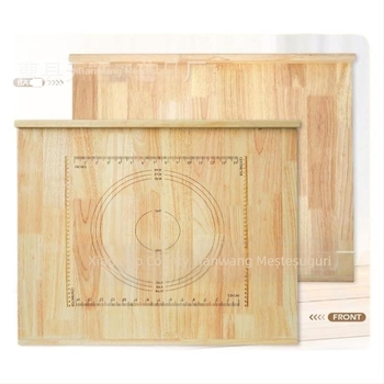 Placă de lemn dublu-fațată pentru acoperirea plitei pe gaz și frământarea aluatului