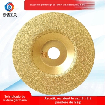 Disc diamant pentru flex – disc arc brazed sudat pentru șlefuire și tăiere marmură, granit, plăci, piatră și sticlă – Pride Tools