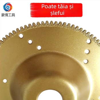 Disc diamant pentru flex – disc arc brazed sudat pentru șlefuire și tăiere marmură, granit, plăci, piatră și sticlă – Pride Tools