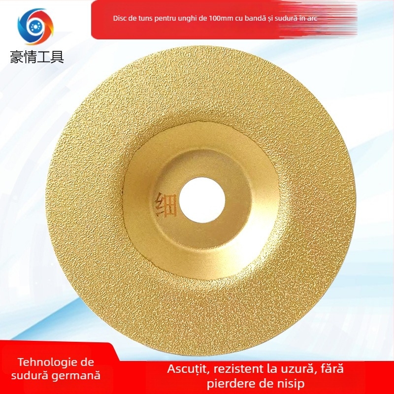 Disc diamant pentru flex – disc arc brazed sudat pentru șlefuire și tăiere marmură, granit, plăci, piatră și sticlă – Pride Tools