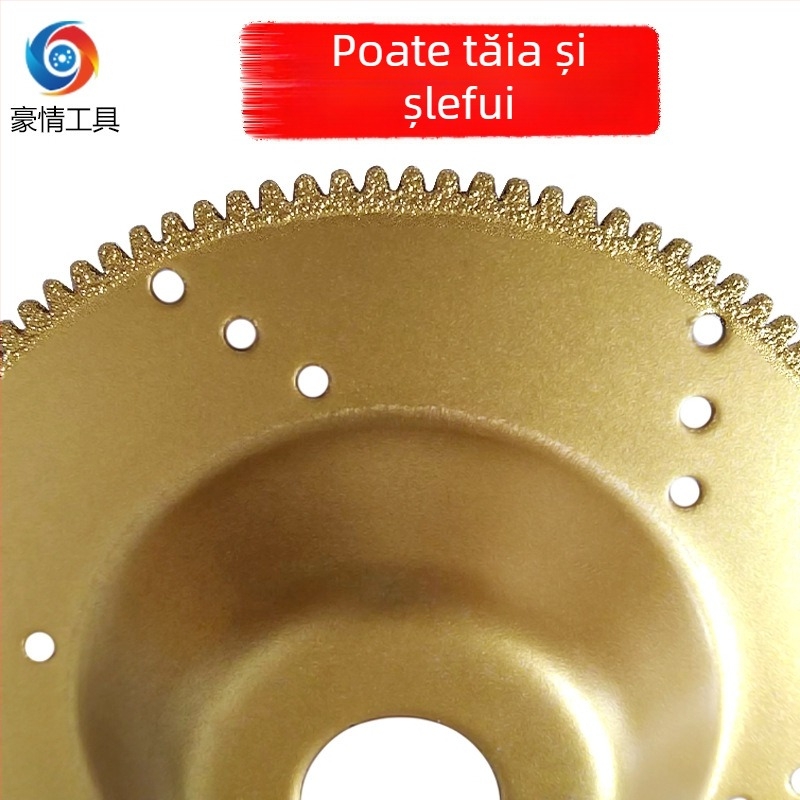 Disc diamant pentru flex – disc arc brazed sudat pentru șlefuire și tăiere marmură, granit, plăci, piatră și sticlă – Pride Tools