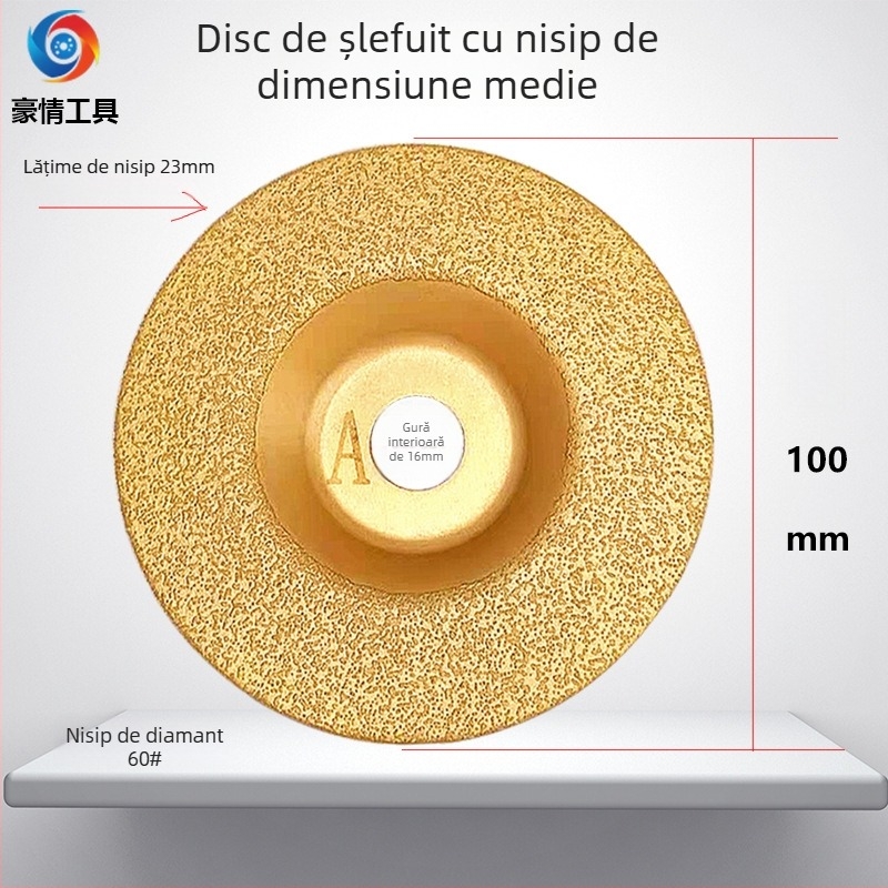 Disc diamant pentru flex – disc arc brazed sudat pentru șlefuire și tăiere marmură, granit, plăci, piatră și sticlă – Pride Tools