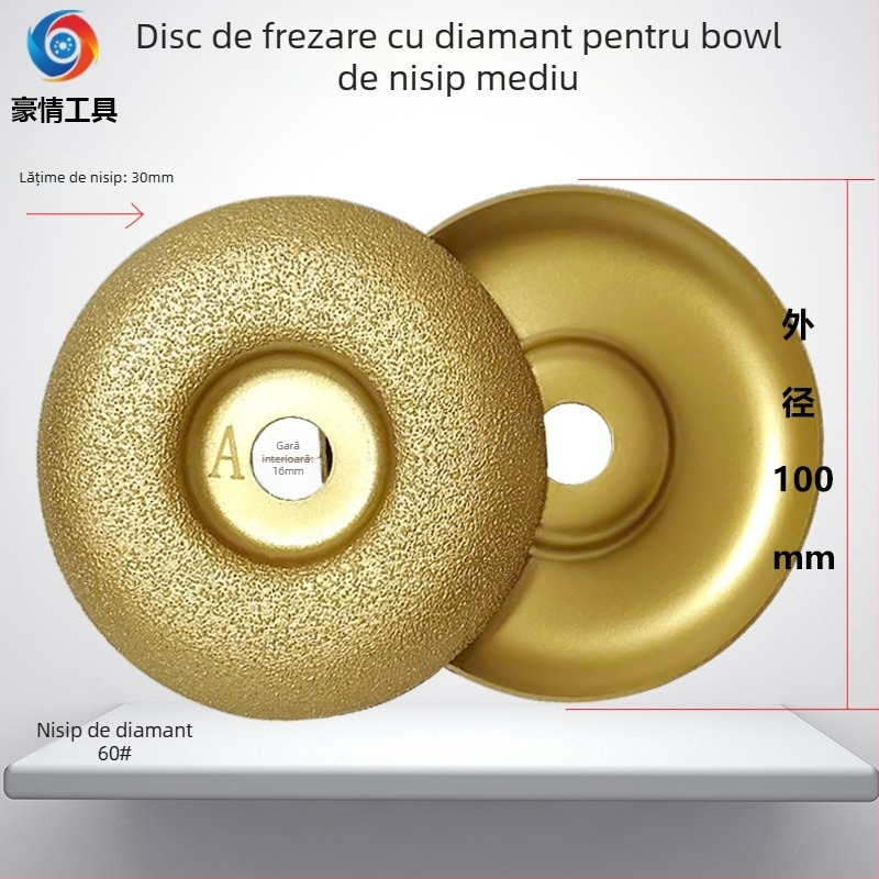Disc diamant pentru flex – disc arc brazed sudat pentru șlefuire și tăiere marmură, granit, plăci, piatră și sticlă – Pride Tools