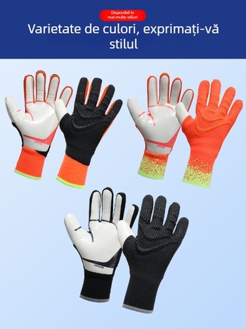 Mănuși de portar pentru fotbal (Latex, Unisex, Personalizabile, Protecție a degetelor, Antrenament)