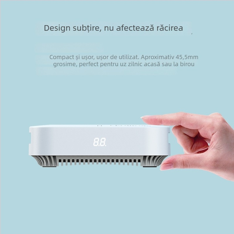Suport inteligent pentru ceașcă cu afișaj digital și control al temperaturii, răcire și încălzire rapide, bază din ABS, diametru 65 mm, control prin atingere, oprire automată, alimentare prin cablu – Mengyixun
