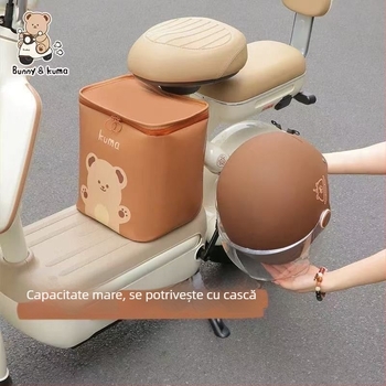 Geantă de depozitare pentru șaua frontală a bicicletei electrice — fără căptușeală; material: altul