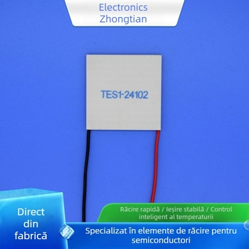 TES1-24102 Modul Peltier de răcire/încălzire — Midday, funcționare silențioasă, pentru cutii electronice de răcire, dulapuri pentru vin și distribuitoare de apă