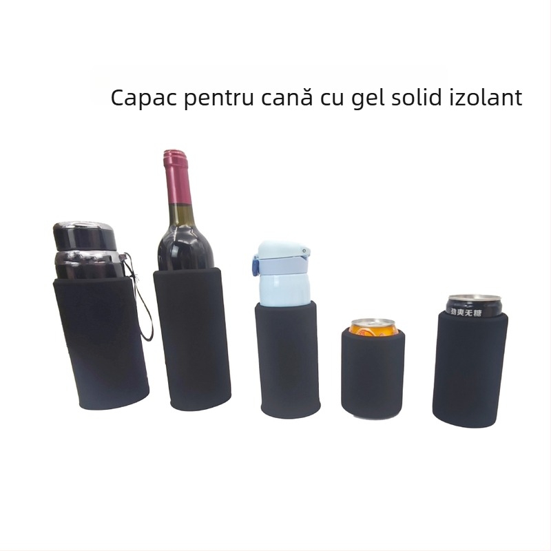 Husă de pahar din material textil, neimportată, origine: Alta