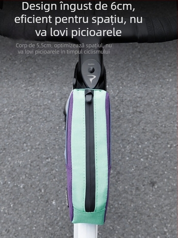 Geantă pentru țeava superioară și geantă pentru cadrul frontal pentru biciclete de munte și de drum – Capacitate mare, Model Yq-103, PU+Poliester, Brand Yiquan