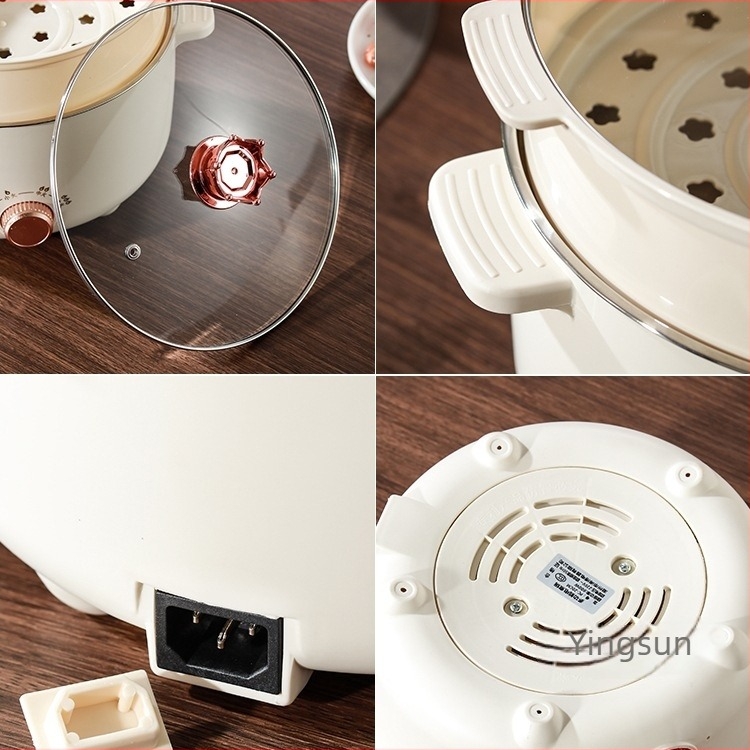 Vas electric pentru cămin, fără strat, interior din oțel inoxidabil 304, detașabil și lavabil, model GL-029