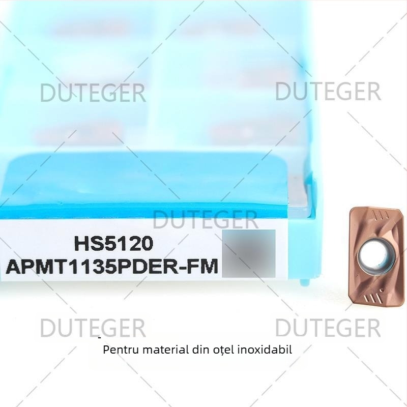 Inserție de frezat APMT1135PDER-FM HS5120 SEMT pentru oțel inoxidabil
