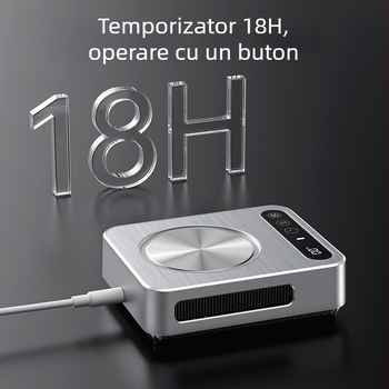 M8 Suport de pahar cu răcire și încălzire — alimentare USB, răcire și încălzire, menținerea temperaturii
