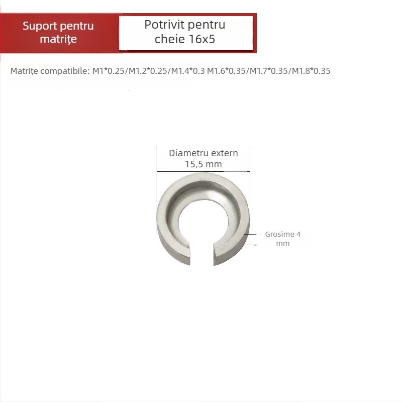 Weiligu Set Manual pentru Filetare cu Mâner Anti-Alunecare