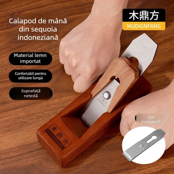 Planer manual din lemn, format mediu, brand Wood ding fang, instrument de tâmplă, pentru piața Oceaniei