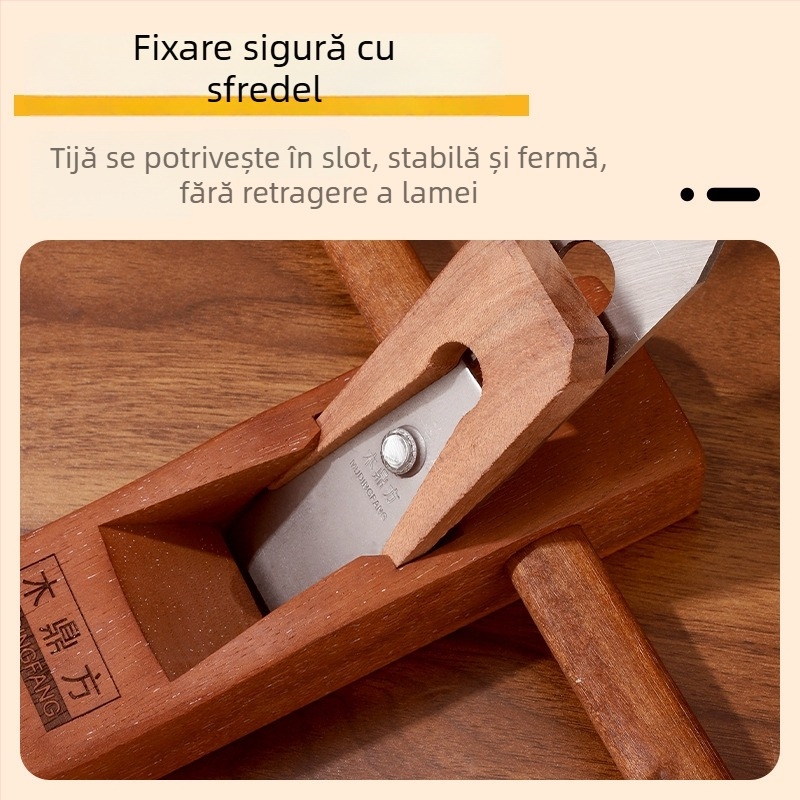 Planer manual din lemn, format mediu, brand Wood ding fang, instrument de tâmplă, pentru piața Oceaniei