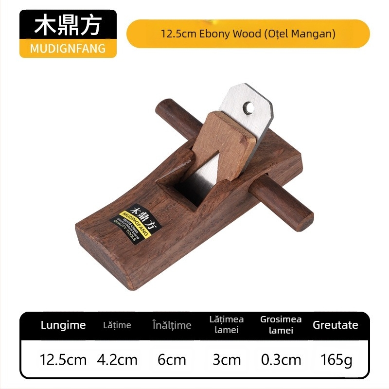 Planer manual din lemn, format mediu, brand Wood ding fang, instrument de tâmplă, pentru piața Oceaniei