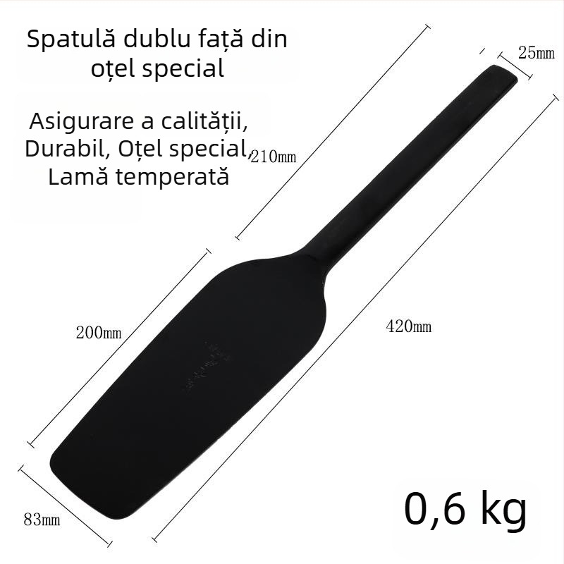 Cuțit de zidărie din oțel mangan, lamă îngroșată, unelte pentru zidărie