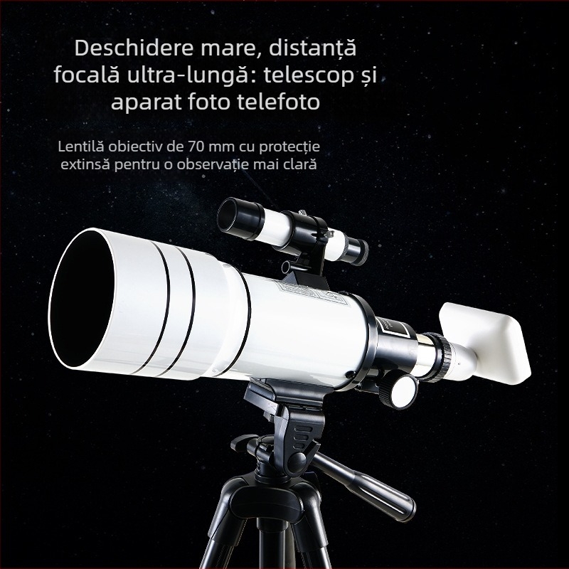 Star Guard 70300 Telescop astronomic cu ecran mare, Wi‑Fi, observații astronomice profesionale