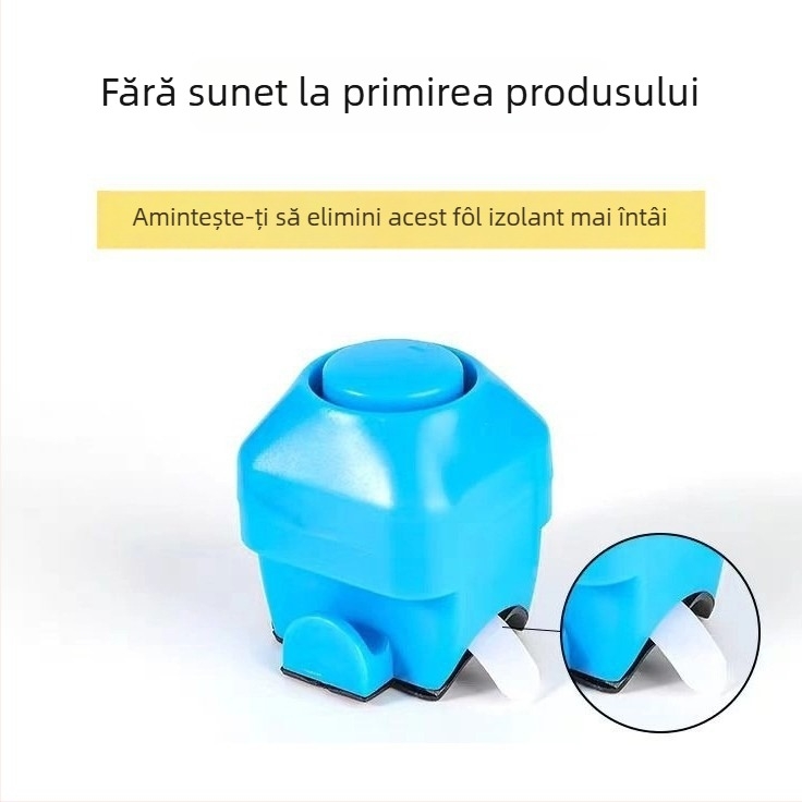 Sonerie de bicicletă pentru biciclete de munte, de oraș și pliabile; corp din plastic, model A-018, marcă Yj