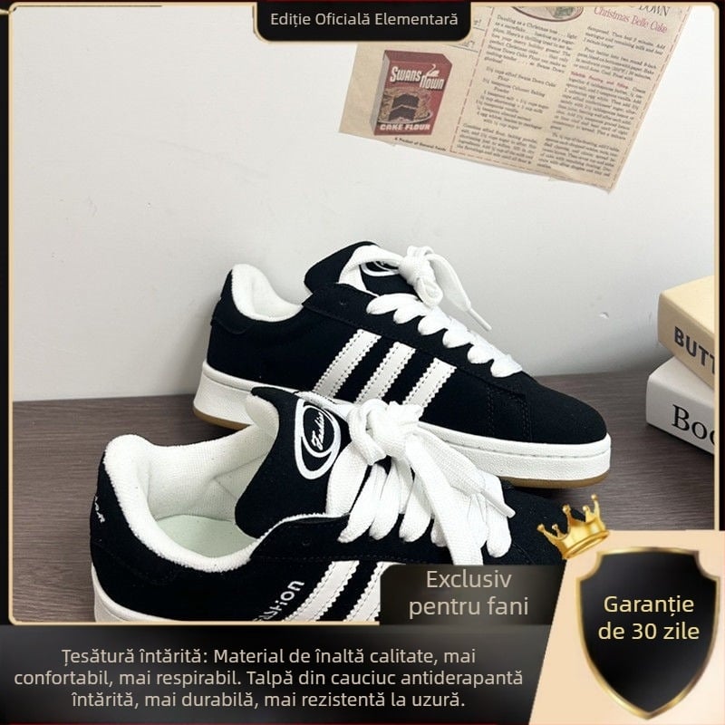 Adidași damă pentru purtare zilnică, respirabili și antiderapare, partea superioară din PU artificial, talpa din cauciuc, închidere cu șireturi