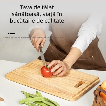Tocător din lemn masiv, stil antic-retro, uz casnic și portabil