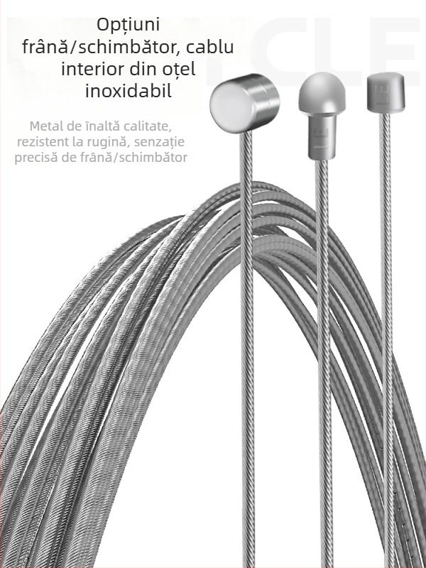 Cabluri interne din oțel inoxidabil pentru schimbător și frână, accesorii universale pentru biciclete de munte, de șosea și pliabile