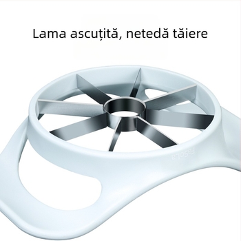 FaSoLa Tăietor de mere în formă de floare, multifuncțional pentru fructe cu eliminator de sâmburi