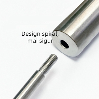 Set cu furculiță și clește pentru foc, oțel inoxidabil 304, trei piese pentru camping