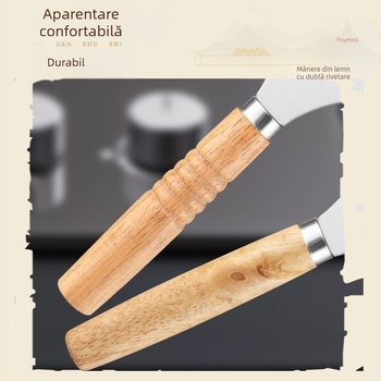 Cuțit din oțel inoxidabil pentru tăiței, instrument de tăiat tăițeii, design modern minimalist, lansare 2025