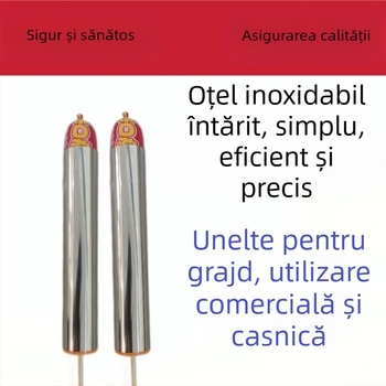 Instrument pentru înșirarea cârnaților din oțel inoxidabil pentru începători — design minimalist, lansat primăvara 2013