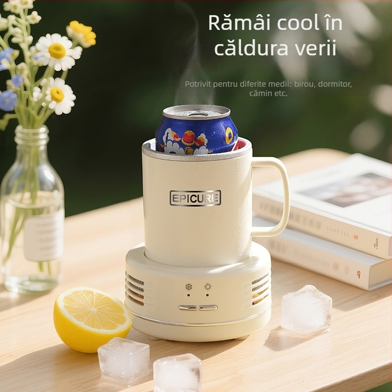 Materialist HE703 Ceașcă portabilă de răcire – cald și rece, pentru birou