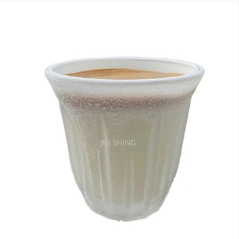 Pahar de cafea din sticlă, pentru congelare, stil simplu, ambalaj în cutie albă, o singură unitate, produs calificat