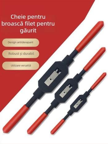 Xiaqiu Set de filetare manuală – Unealtă de mână pentru filetare metrică și imperială (Taps și Dies) Model 1010835263